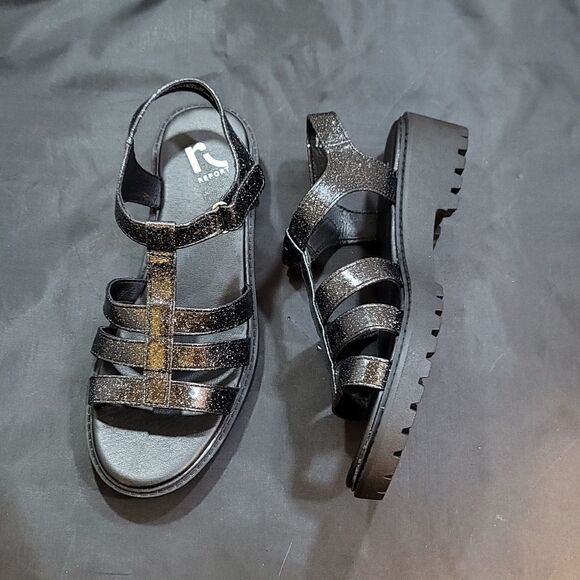 BRAND NEW REPORT MULTI-STRAPS VELCRO CLOSURE KIDS SANDAL - Picture 13 of 14